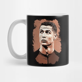 Cristiano Ronaldo Vexel Painting Mug